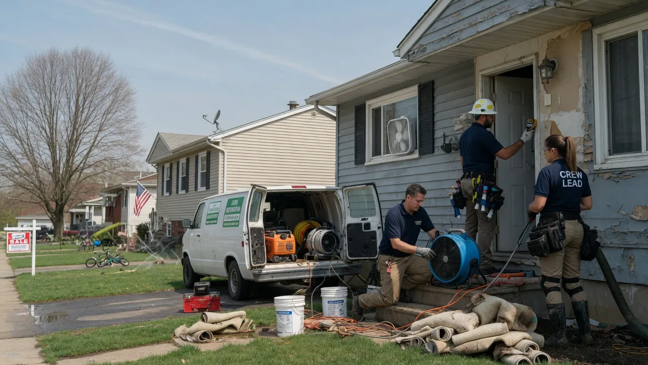 Flood Cleanup in Cleghorn, IA near me